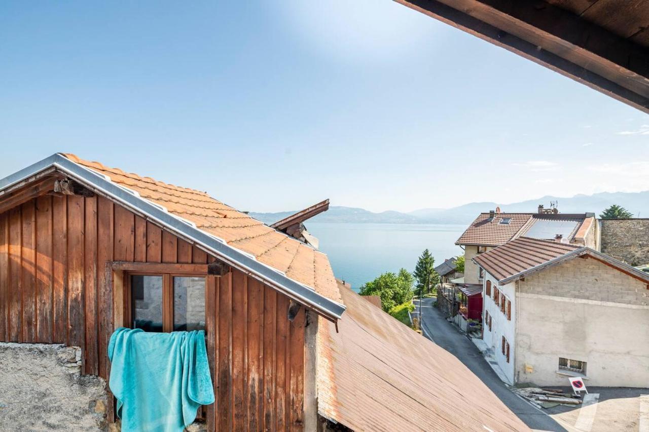 Chez Malou & Hugo Vue Lac Proche Suisse & Stations ! 圣金戈尔夫 外观 照片