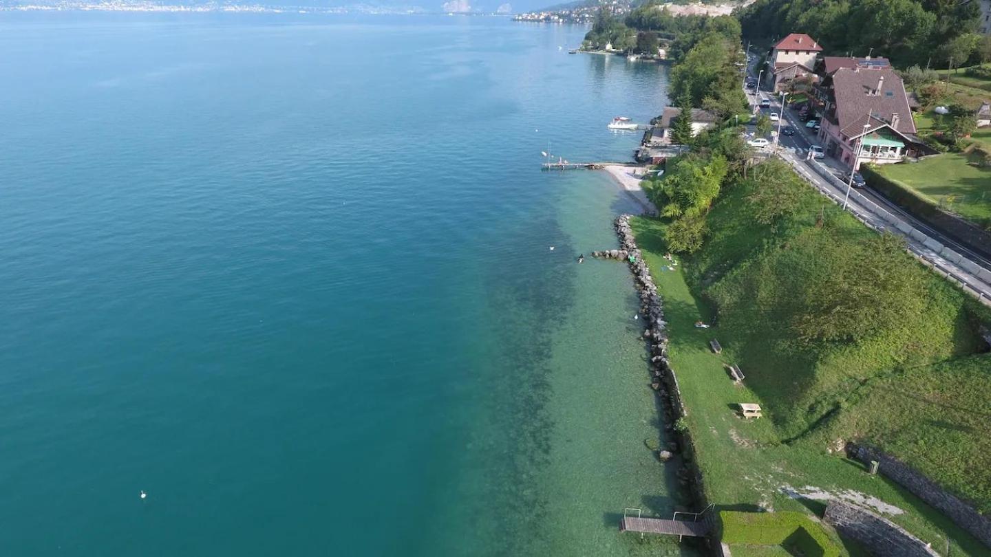 Chez Malou & Hugo Vue Lac Proche Suisse & Stations ! 圣金戈尔夫 外观 照片